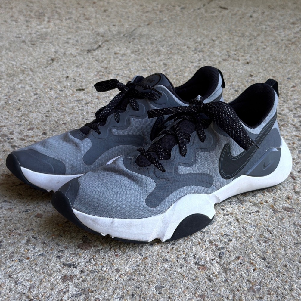Nike SuperRep Go Training Shoes CJ0773-010 Black White Men's Size 12.5 Gray Gym